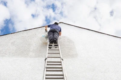 Peinture extérieure à Cesset — façades et ravalement